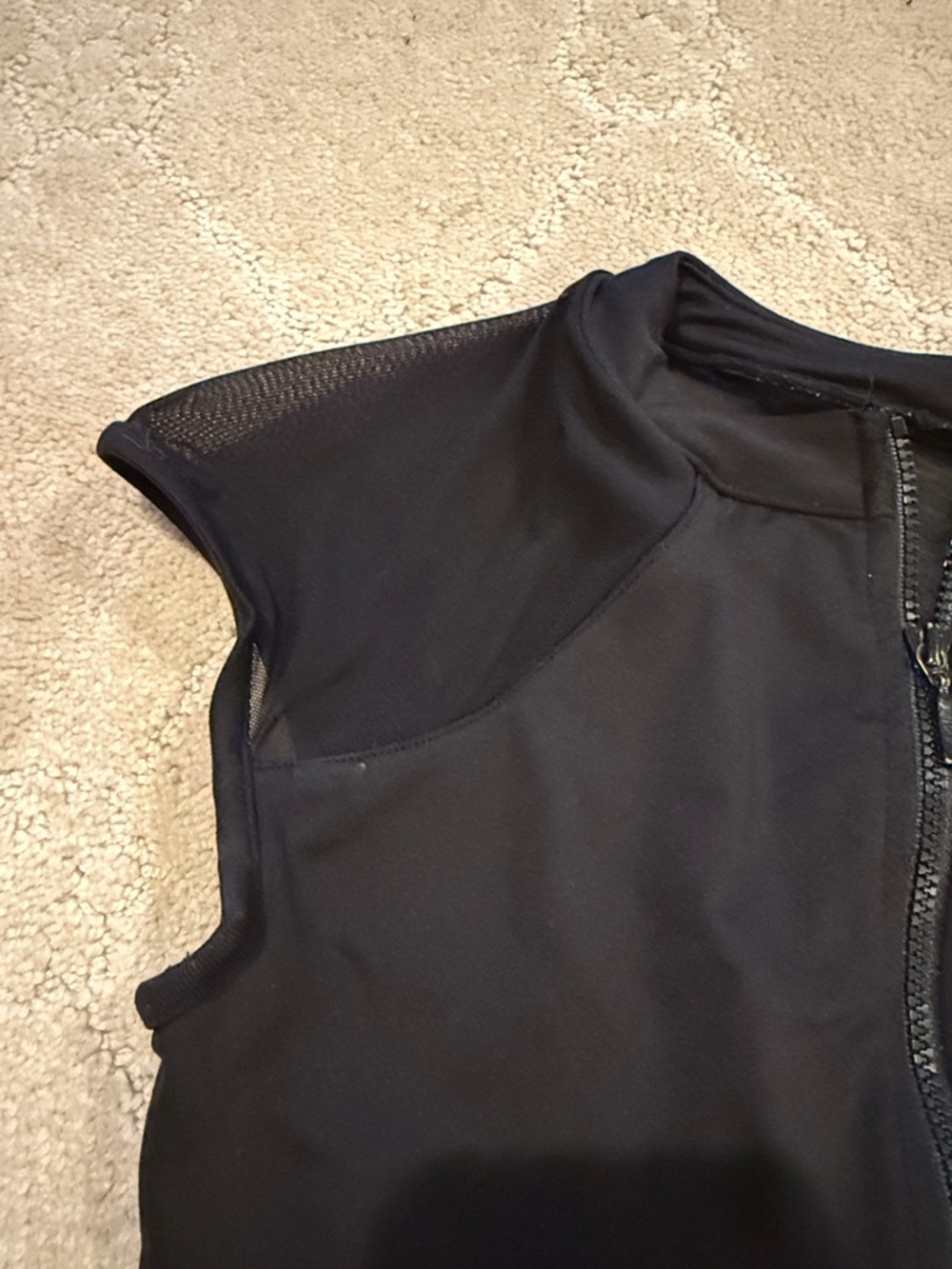 Kids Bloch Black Zip-Front One-Piece Leotard 14 - Picture 3 of 6